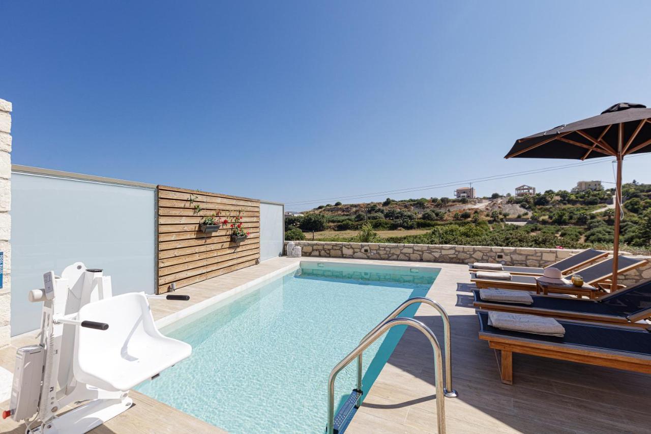 Eveland Accessible Villas Sfakaki Bagian luar foto